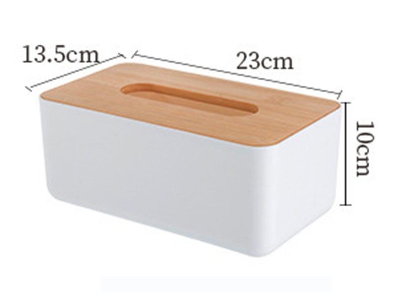 Boîte à Mouchoirs Décorative En Bois - Housse De Rangement Pour Table - Rose