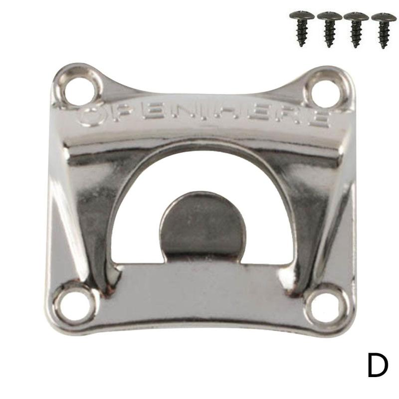 Flesopener Ring Stijl Zuiver Koper Brons Metalen Wandmontage Bier Wijn Fles Cap Bar Opener Bar Keuken Tool: D