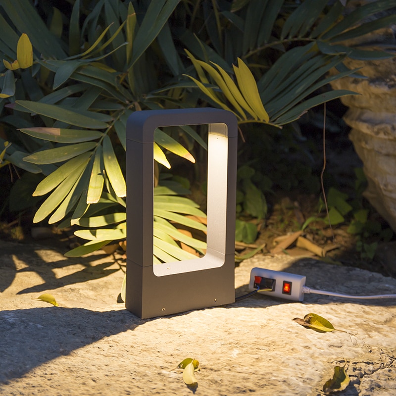 Modern Led Lawn Light Outdoor Waterproof Garden Landscape Lamp Backyard Park Grassland Lighting 30CM 10W