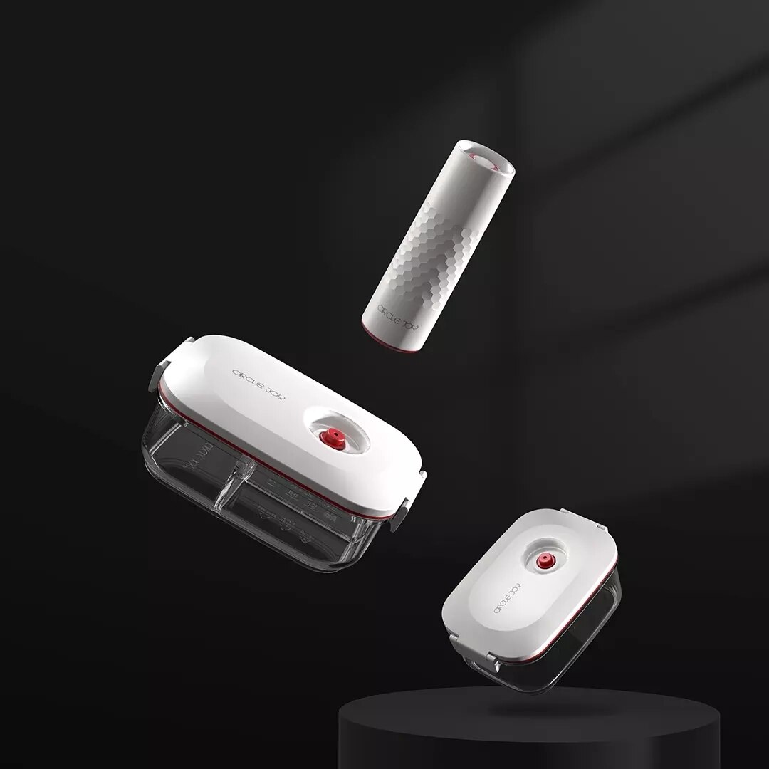 Cirkel Vreugde Bacteriostatische Lock Verse Intelligente Vacuüm Vers Houden Lunch Box Set