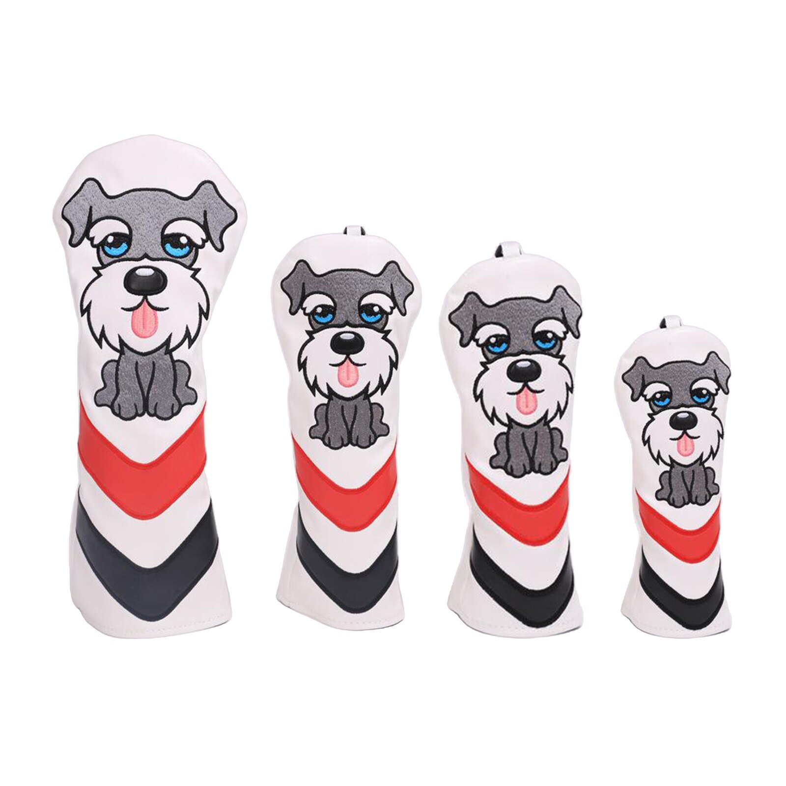 Golf Head Covers, No. 1 3 5 UT Driver Fairway Woods Head Covers Sleeve Protector