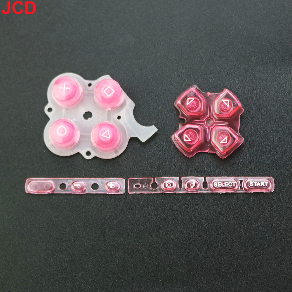 JCD 1 Juego para consola de juegos PSP 3000, Kit de botones izquierdo y derecho de repuesto, tecla de botones de inicio seleccionados para pieza de reparación PSP3000