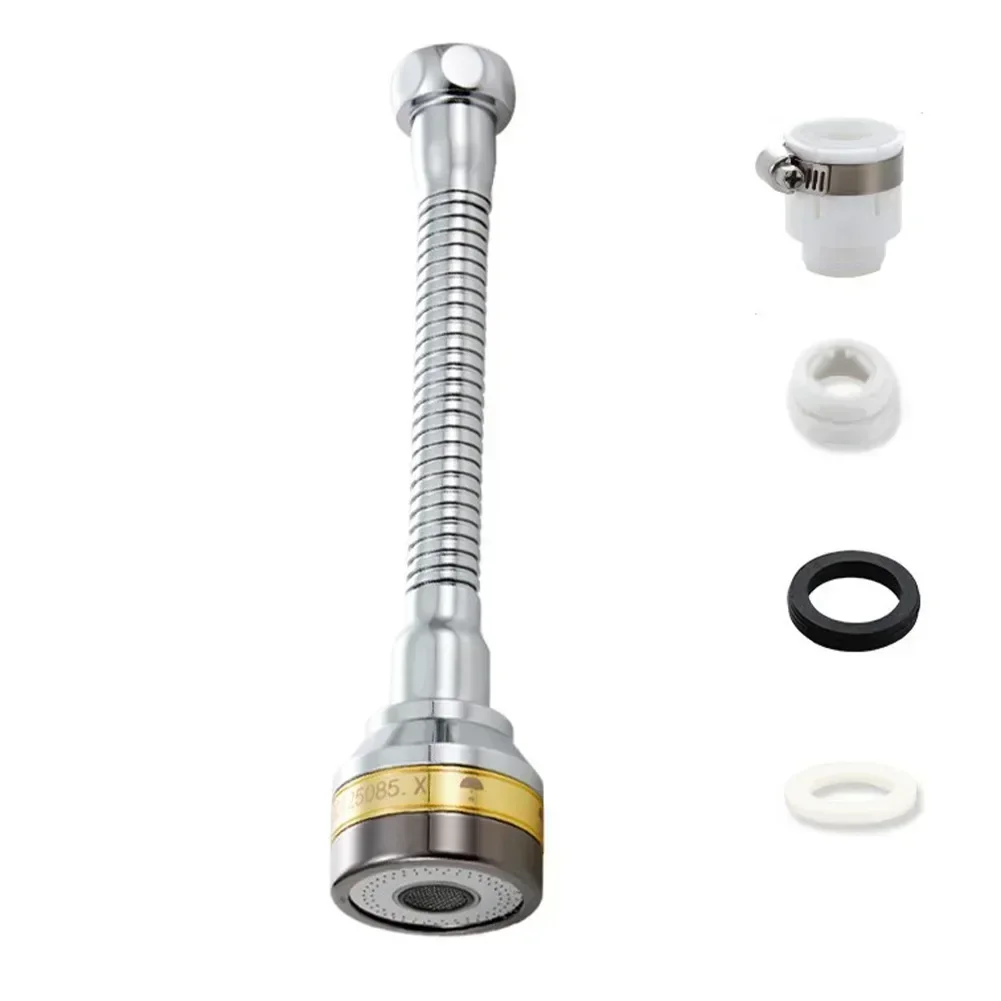 Tre nivåer justerbar messing kjøkkenkran forlenger med luftefilter vannbesparende antisprut rustfritt stål materiale: Burgunder