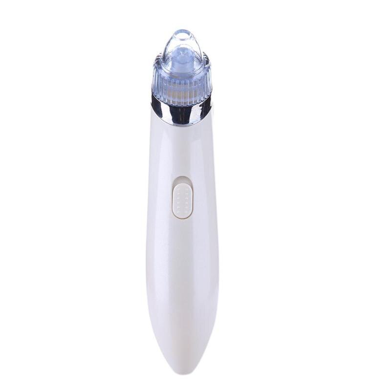 Aspirateur électrique nettoyeur de pores Pro points noirs aspirateur acné propre exfoliant nettoyage Comedo aspiration pores nettoyant soins de la peau: A(White)