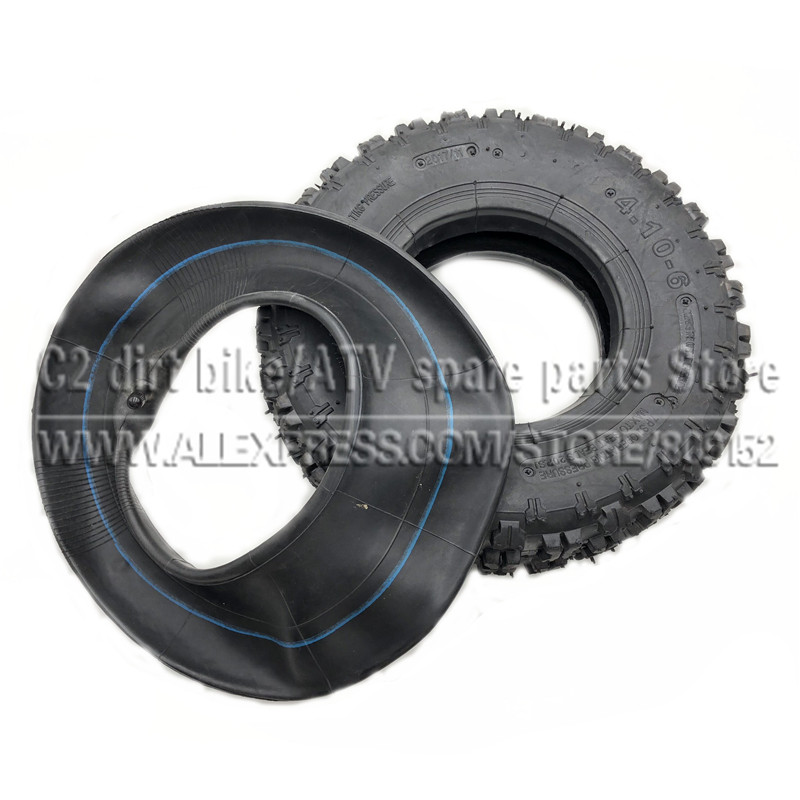 4.10-6 inch tire snow plow tires butterfly flower tires 4.10-6 inch beach tires ATV Quad Go Kart With Inner Tube