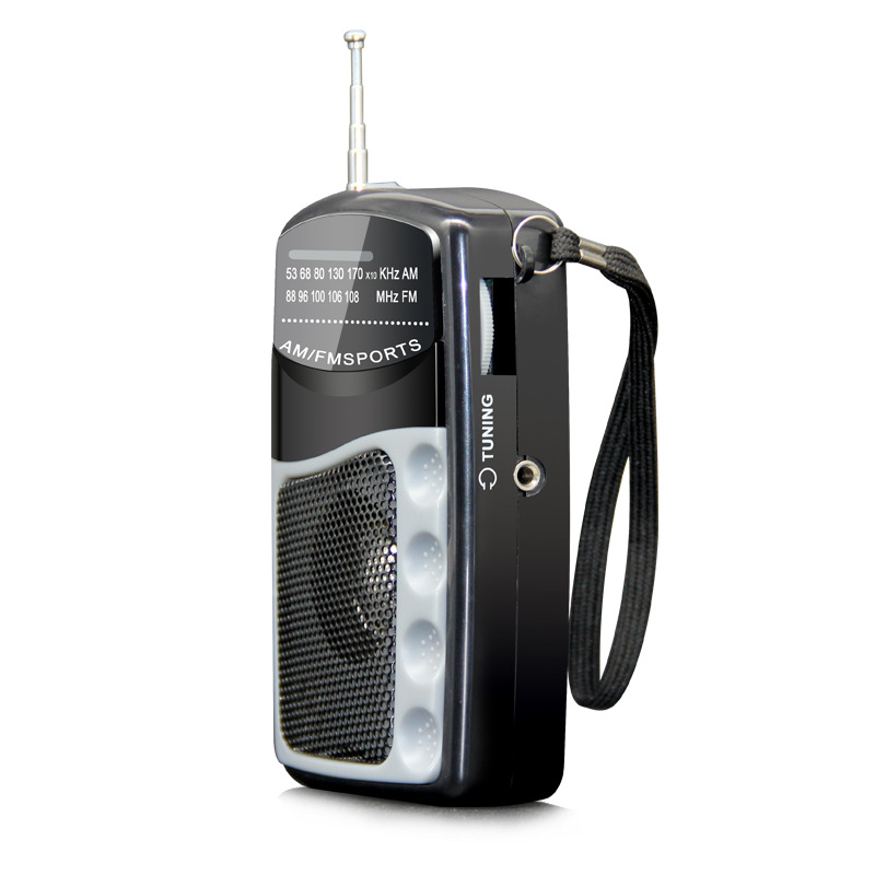 Mini Radio FM/AM Portable de poche pour personnes âgées, lecteur de sortie casque, baladeur de poche pour l&#39;extérieur