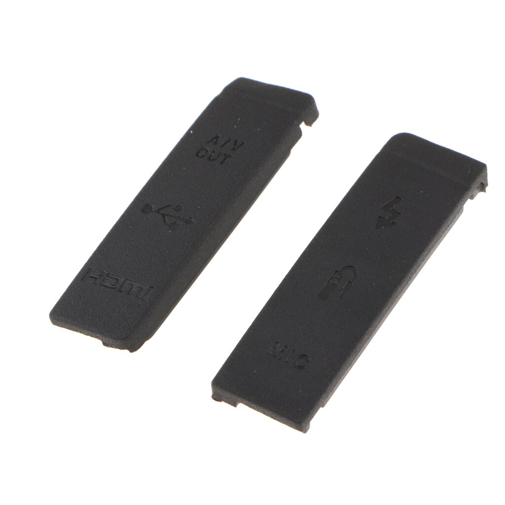 For Canon EOS 5D2 5D Mark II USB MIC Flash Interface Cover Rubber Replacement