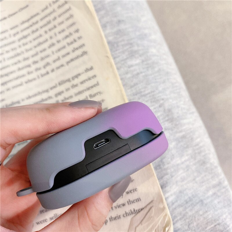Kjoew siliconen oordopjes xiaomi redmi airdots s beschermhoes draadloze bluetooth-headsethoes voor airdots s hoesje