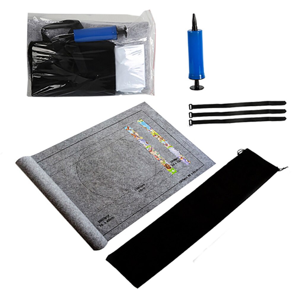 Puzzles feutre tapis grand pour 1500 pièces Puzzle tapis de jeu accessoires de Puzzle intérieur divertissements ensemble enfants bébé Puzzle tapis de rangement: A2 Felt Mat Set
