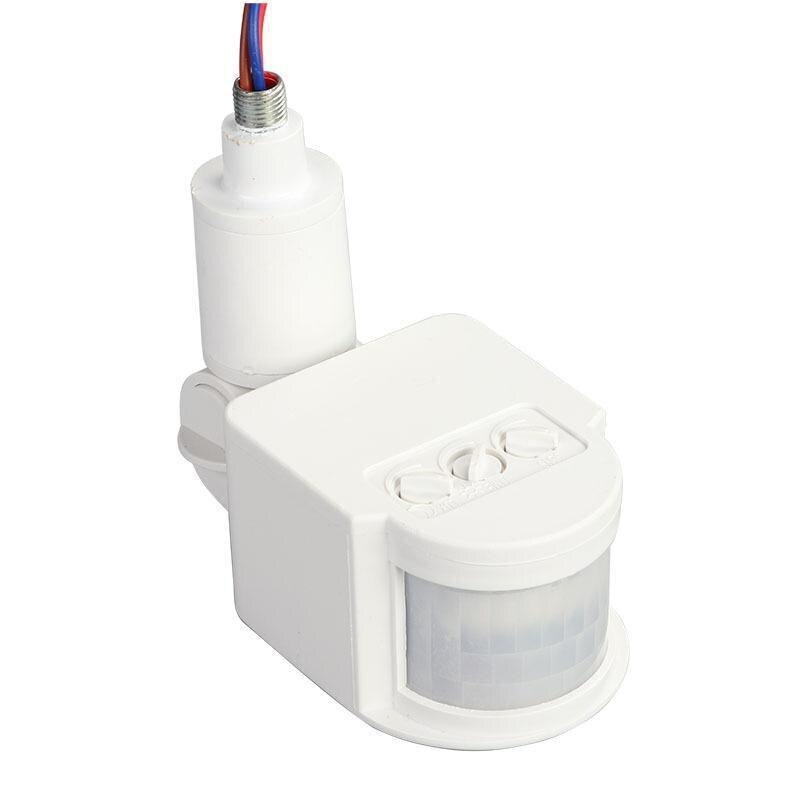 AC110-240V PIR Infrared Motion Sensor Time Adjustable Detector for Floodlight