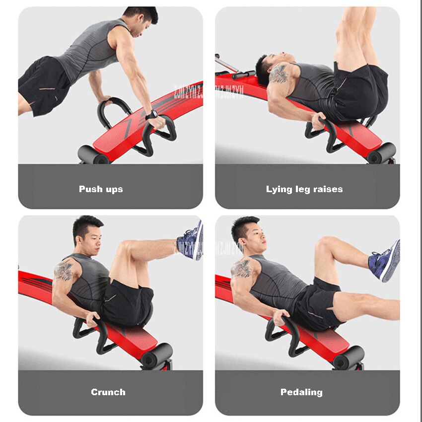 177-8 Sit Up Bench Home Gym Dumbbell Stool Multifunctional Crunch Bench Abdominal Muscle Supine Board Indoor Fitness Equipment