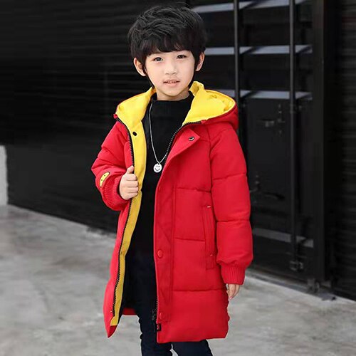 Winter Baby Boys Parkas For Boys Children Warm Kids Hooded Thick Outerwear Coat For Boy Clothes 4 5 6 7 8 9 10 11 12 13: 3 / 13