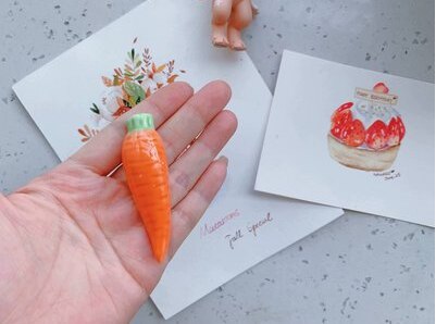 Japansk zakka fräsch stil pennhållare tecknad söt pennhållare liten kanin delfiner panda brevpapper: 6