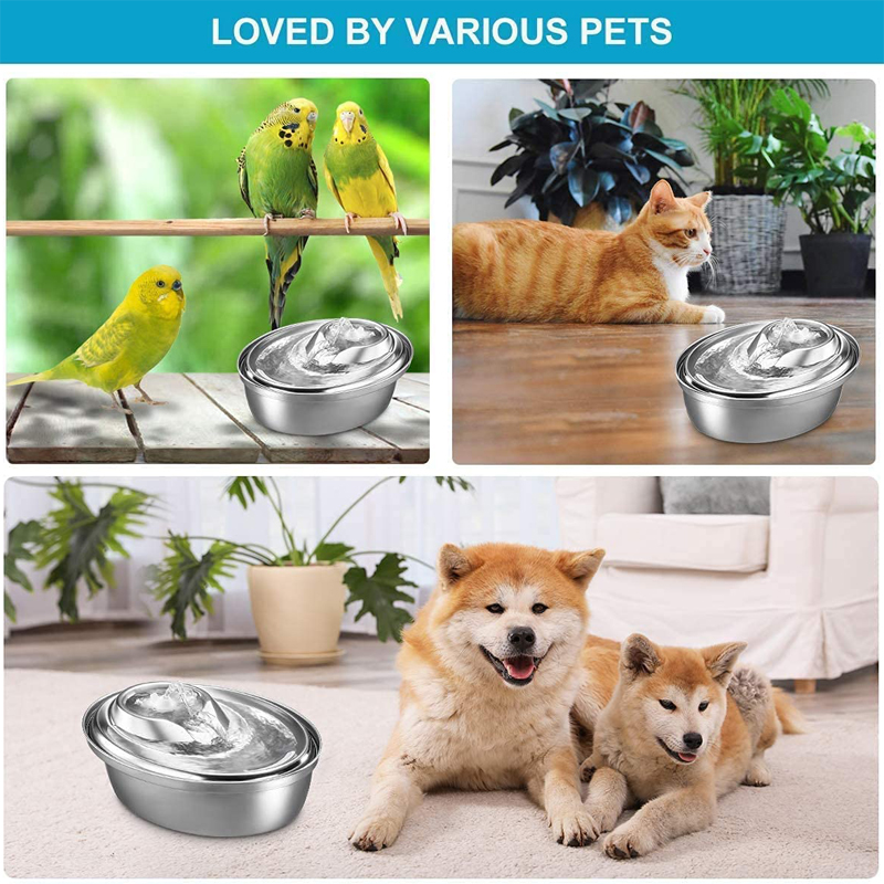 Stainless Steel Cat Water Fountain Healthy Pets Fo Vicedeal stainless-steel-cat-water-fountain-healthy-pets-fo-vicedeal