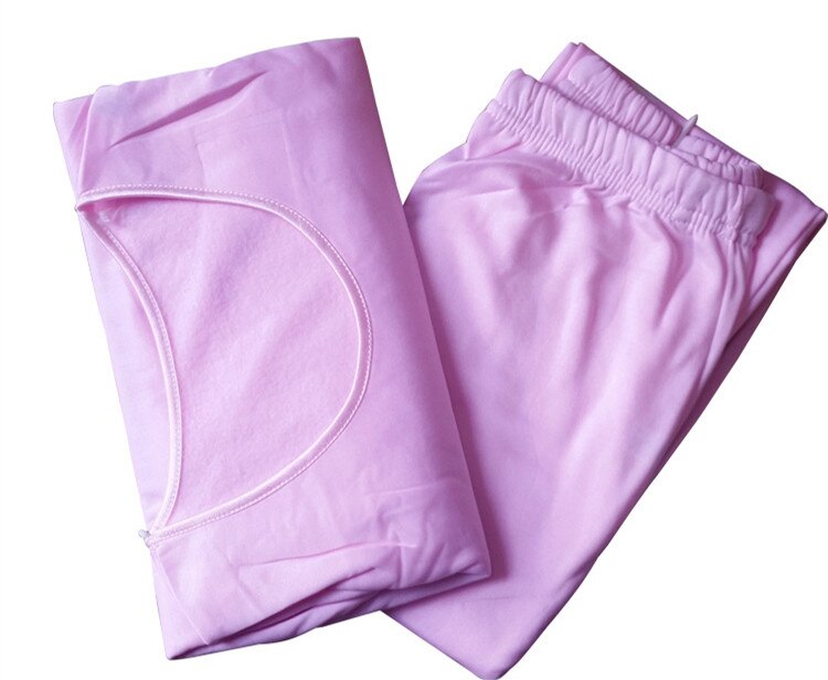 Ankomster vinter varme kvinders termiske fleece undertøj sæt ultra-tynde løse bløde breatnable lange johns tøj til kvinder: Lavendel