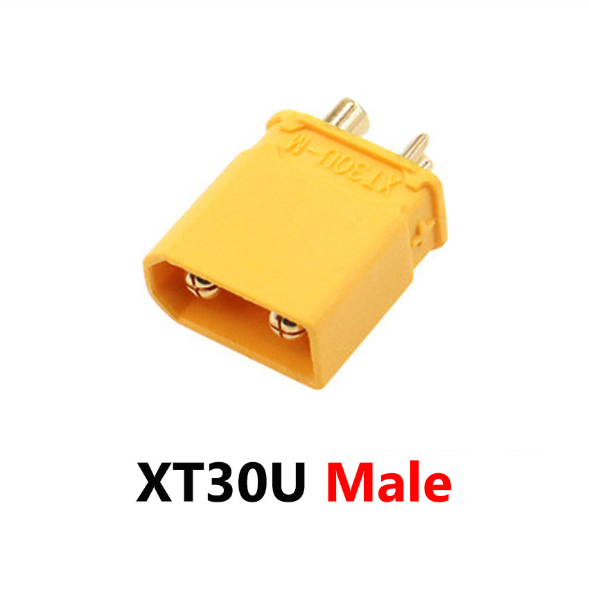 1x MT30 MR30 XT30U XT30PW MT60 MR60 XT60U XT60PW T-Type Male Female Socket Connector Lithium Battery Aircraft Model Banana Plug: army green