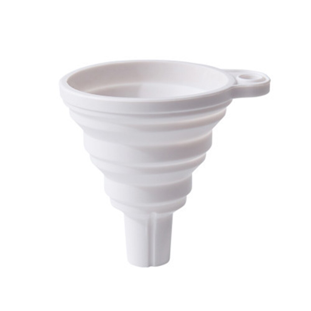 Silicone Anti-déversement sans lacet Pour entonnoir à bec verseur Pour casseroles et bols et Pots accessoires d'outils de cuisine à domicile: 02