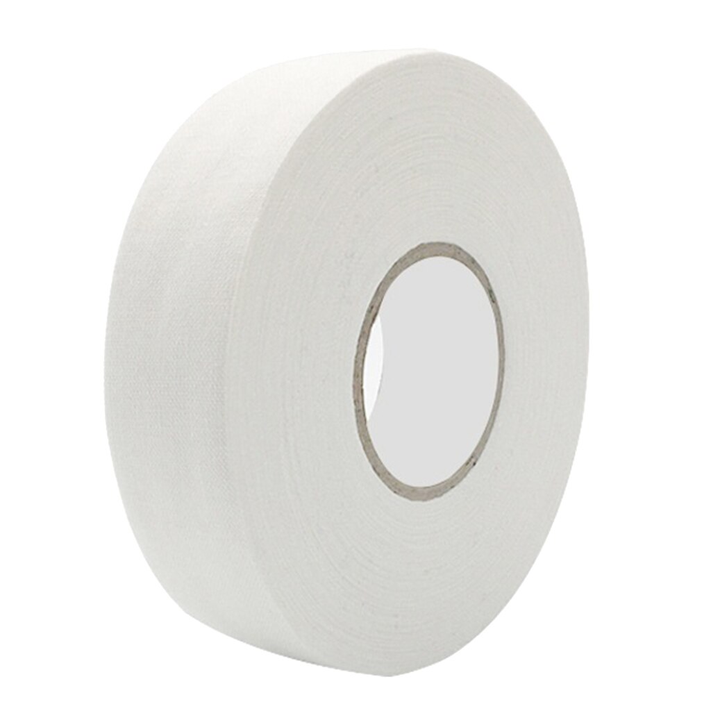 Anti-Unterhose Band für Eishockey Stock/Baumwolle Polyester Band für Tennis Schläger: Weiß