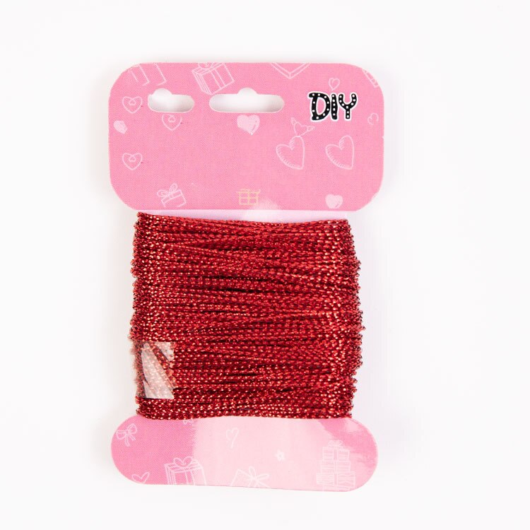 20 Meter/Diameter 1mm Gold Silver Silk Cords Rope Satin Braided Macrame Macrame Wire DIY Bracelets Making Findings Beading: O3-3