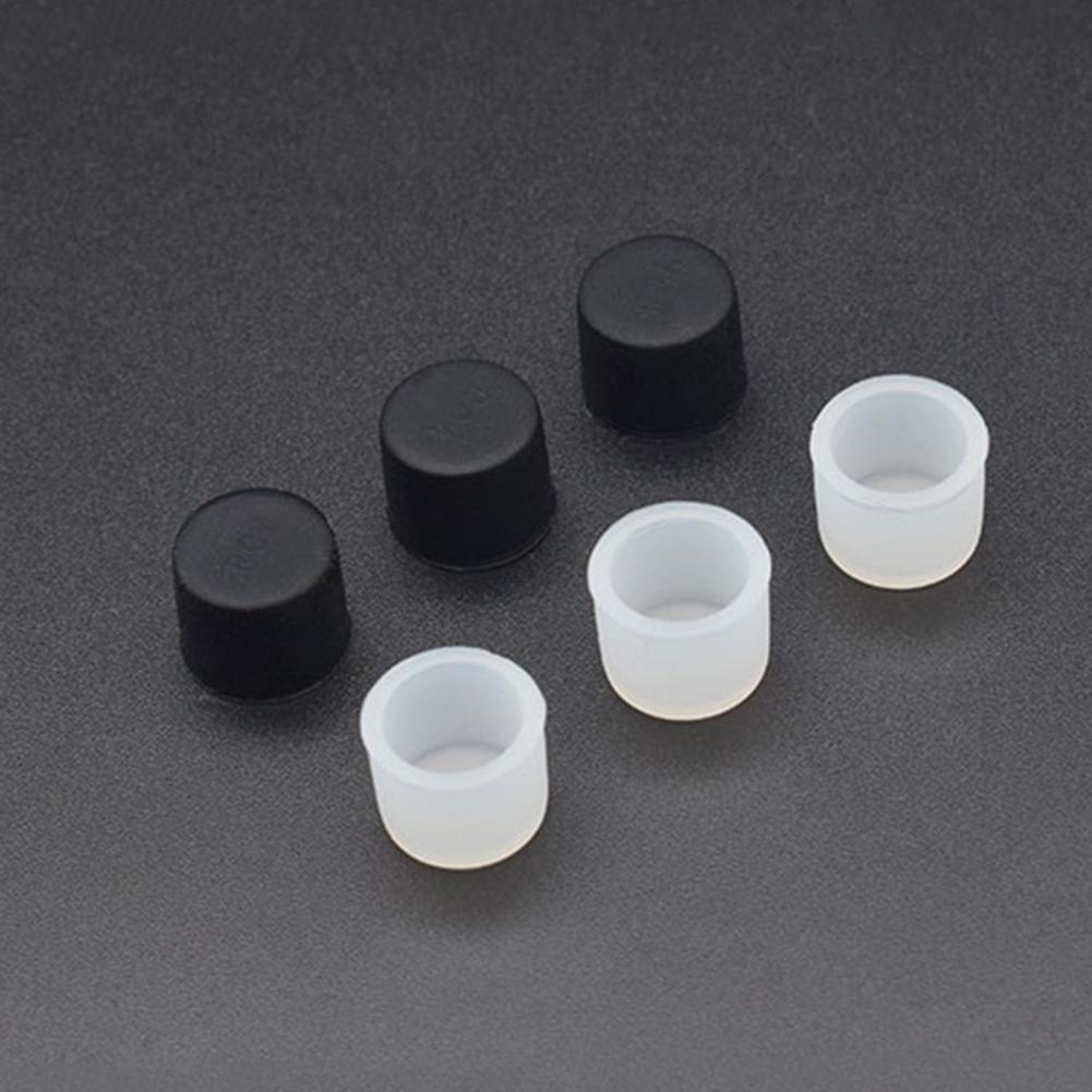 Conveniente 10 unids/set enchufe RCA cubierta protectora de Audio de Lotus cabeza de loto de macho cubierta a prueba de polvo tapa