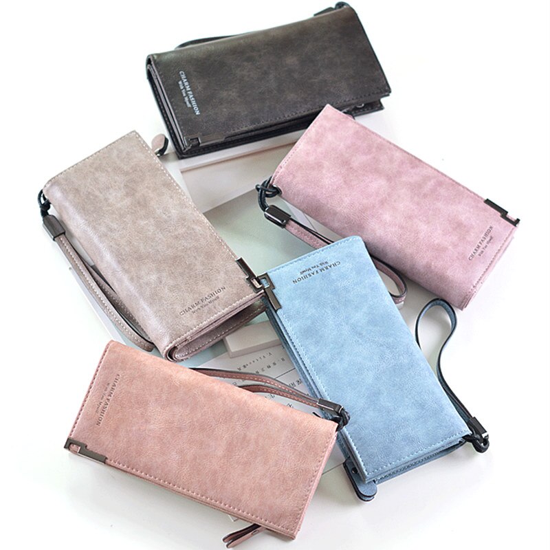 2020 kobiet portfel opaska skórzana szczyt damski jakości długie etui na karty kredytowe organizator torebka panie sprzęgła portfel Carteras