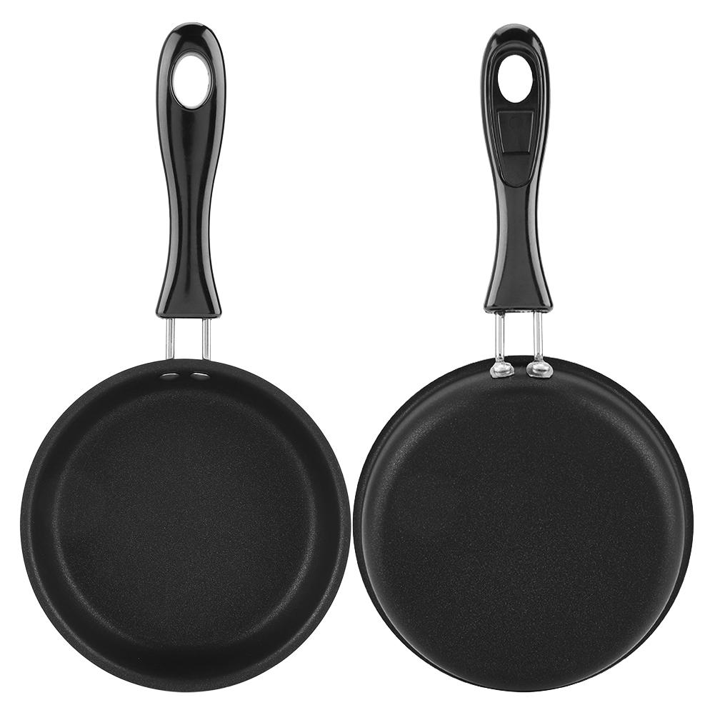 Mini 1 pc 12 cm stegepande jern non-stick omelet morgenmadspande mini æg stegepande madlavningsværktøj