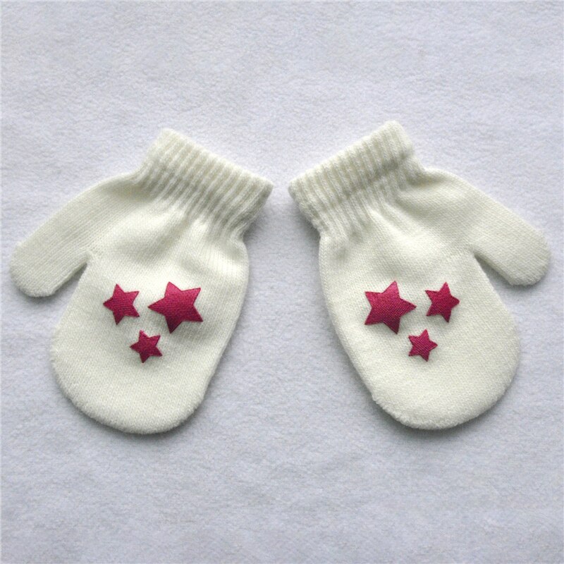 Flammi 2 Paar Wandelbare Fäustlinge Für Kinder (2–5 Jahre) - Gestrickt, Mit Fingern & Umklappbarer Klappe