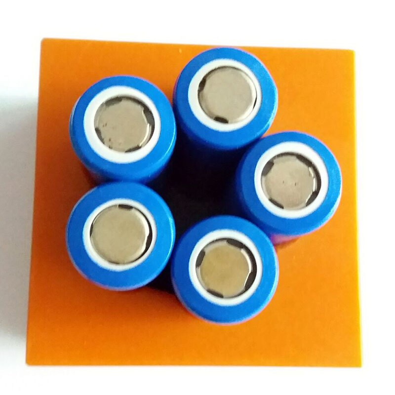 18650 montage de batterie soudure fixe Triangle carré pentagone montage pour 18650 batterie au lithium Pack soudage par points montage