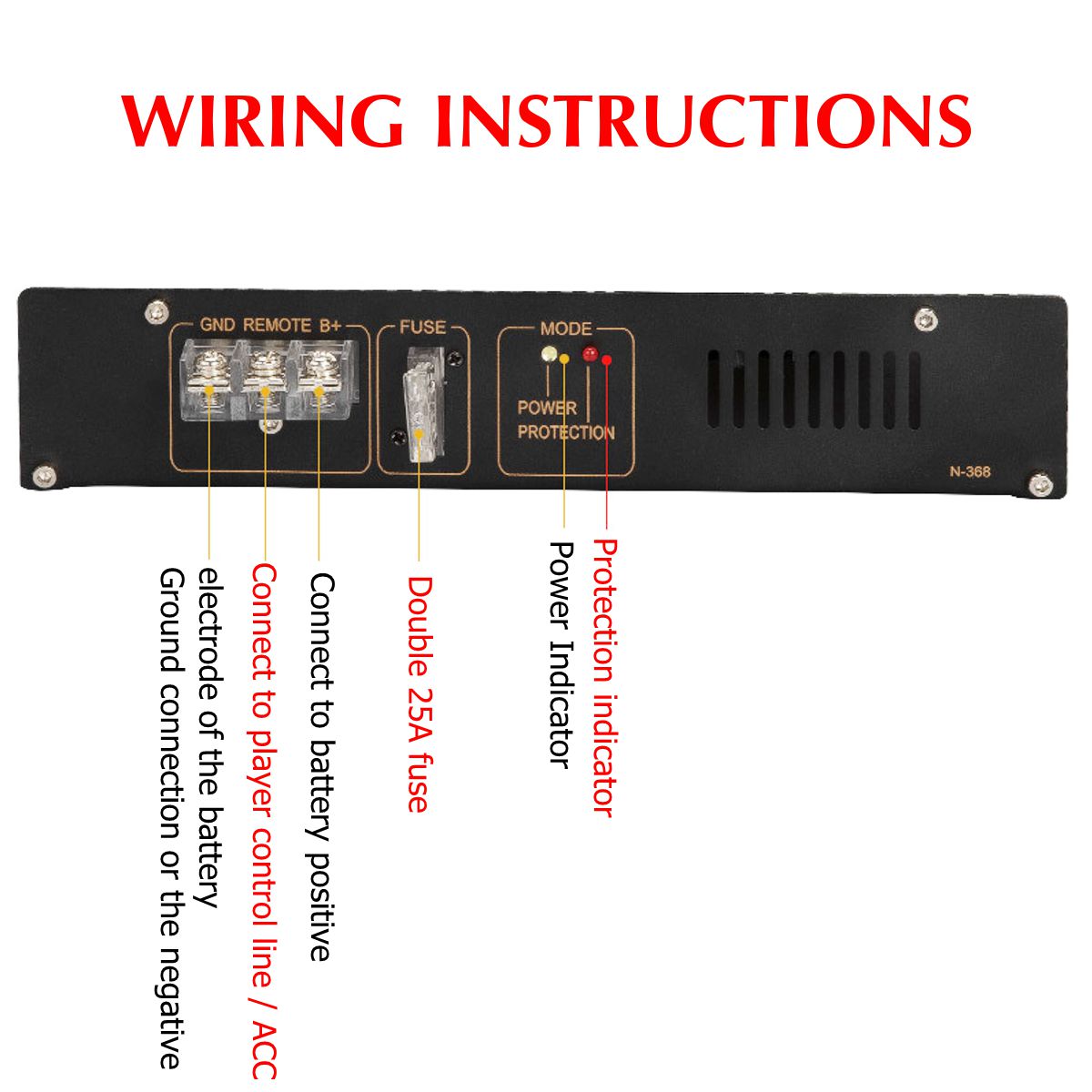 Car-Amplifier 2200W Stereo Hifi Car Home Subwoofer car audio car Amplifier Amp Sound Speaker Audio LED amplifiers