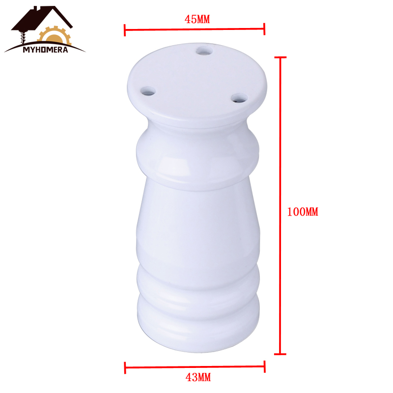 Myhomera 80mm-150mm Möbel Füße Bein Einstellbare Schrank Sofa Beine Aluminium Schrank Kaffee Tee Tisch Schlecht Schutzhülle fuß: Farbe B 100mm