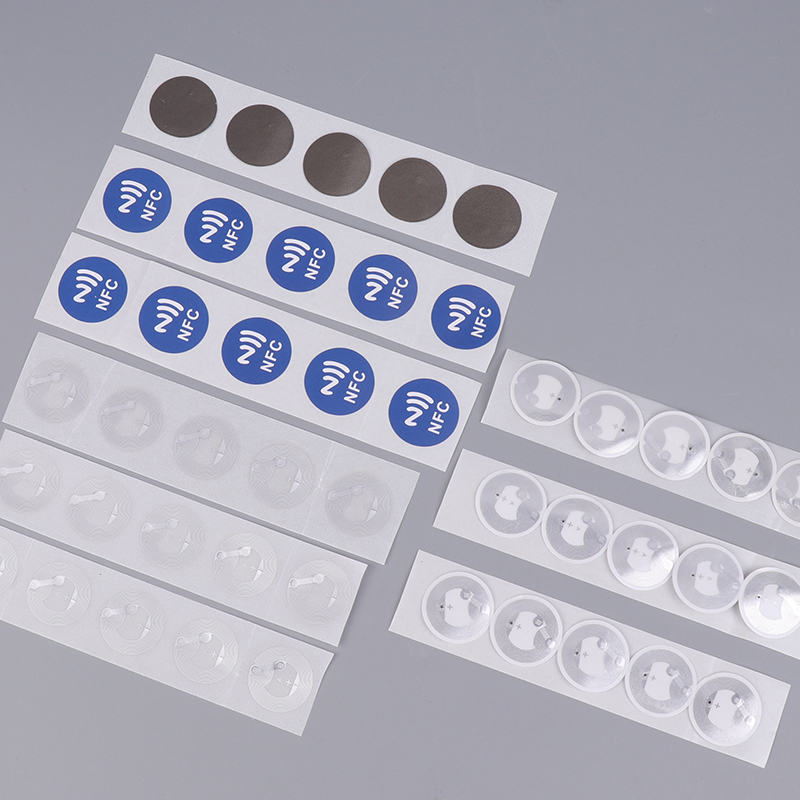 1/20/50 sztuk NFC etykiety naklejki odznaki naklejki etykiety RFID elektroniczny etykietka wielokrotnego zapisu tajny klucz naklejka tagi NFC