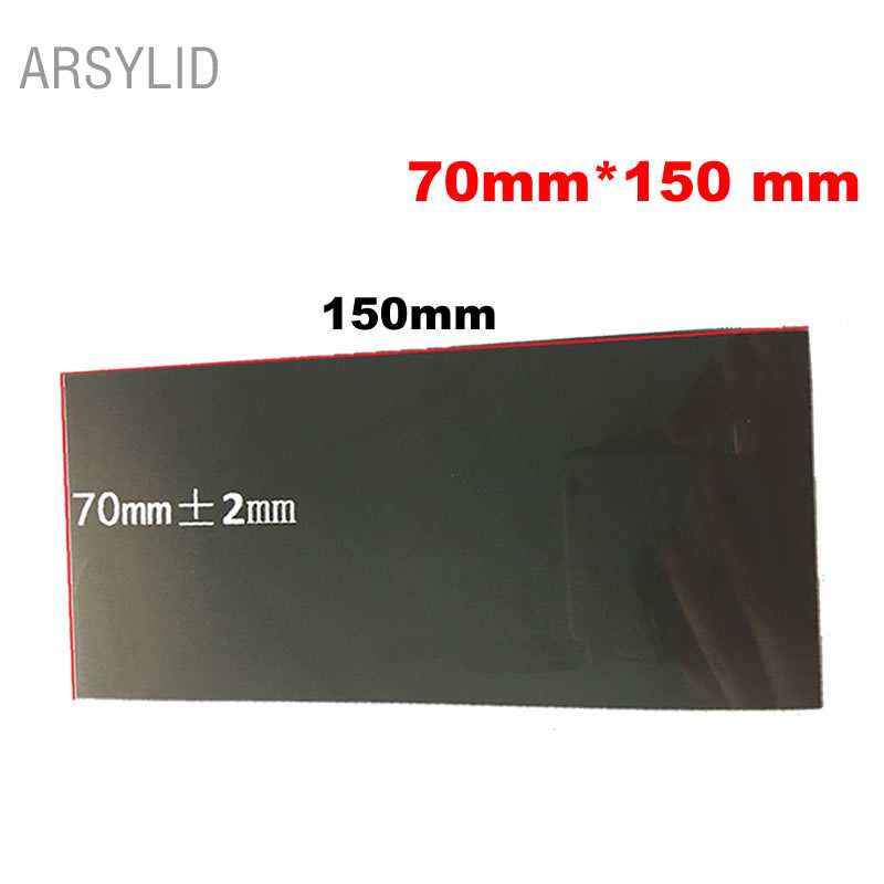 ARSYLID de alta conductividad térmica material de la cáscara del teléfono del térmica de grafito, disipador térmico de refrigeración CPU GPU Grafito artificial película: 70x150x0.025mm