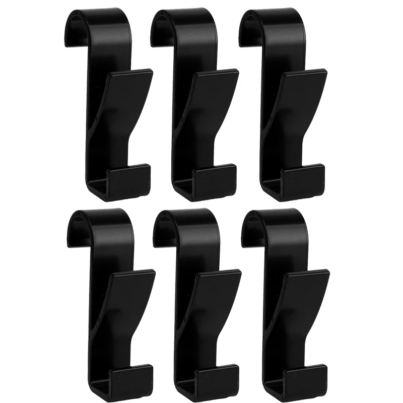 3/6PCS Badkamer Hanger Clips Verwarmde Handdoek Radiator Rail Haak Houder Multifunctionele Droogrek Haak Handdoek Kleding opslag Hanger: Licht Geel