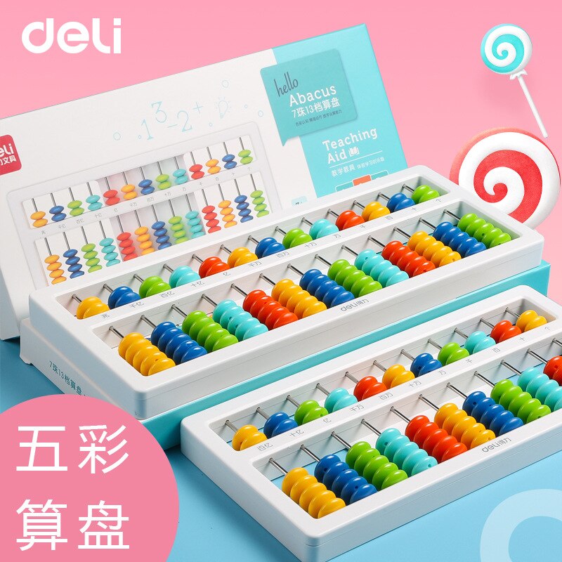 Boulier de charcuterie maternelle comptoir pour enfants boulier apprentissage de l'arithmétique mentale avec les étudiants enseignement jouet boulier