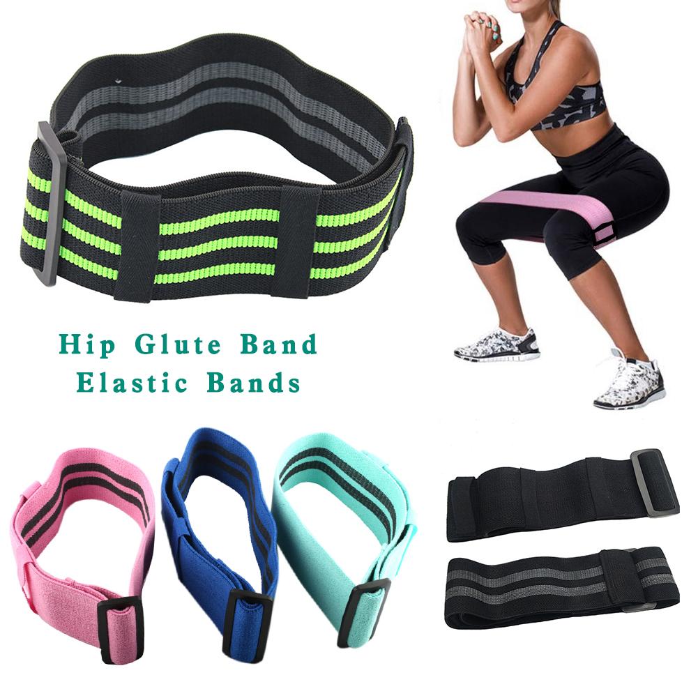 Adjustable Hip Glute Band - Non-Slip Resistance Bands for Home Gym Fitness Workout