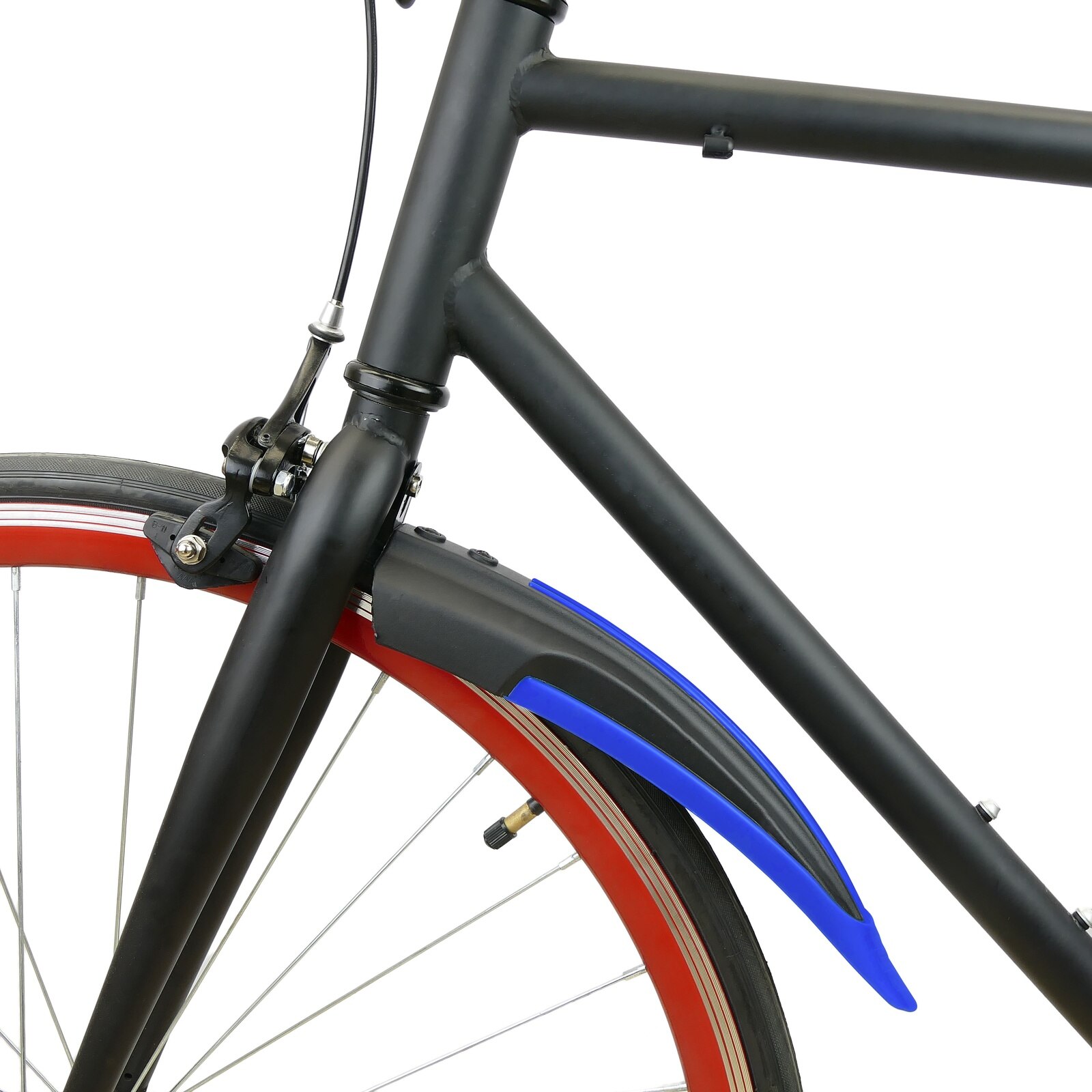 PrimeMatik-front &amp; rear bike bicycle Fender mountain bike MTB Blue