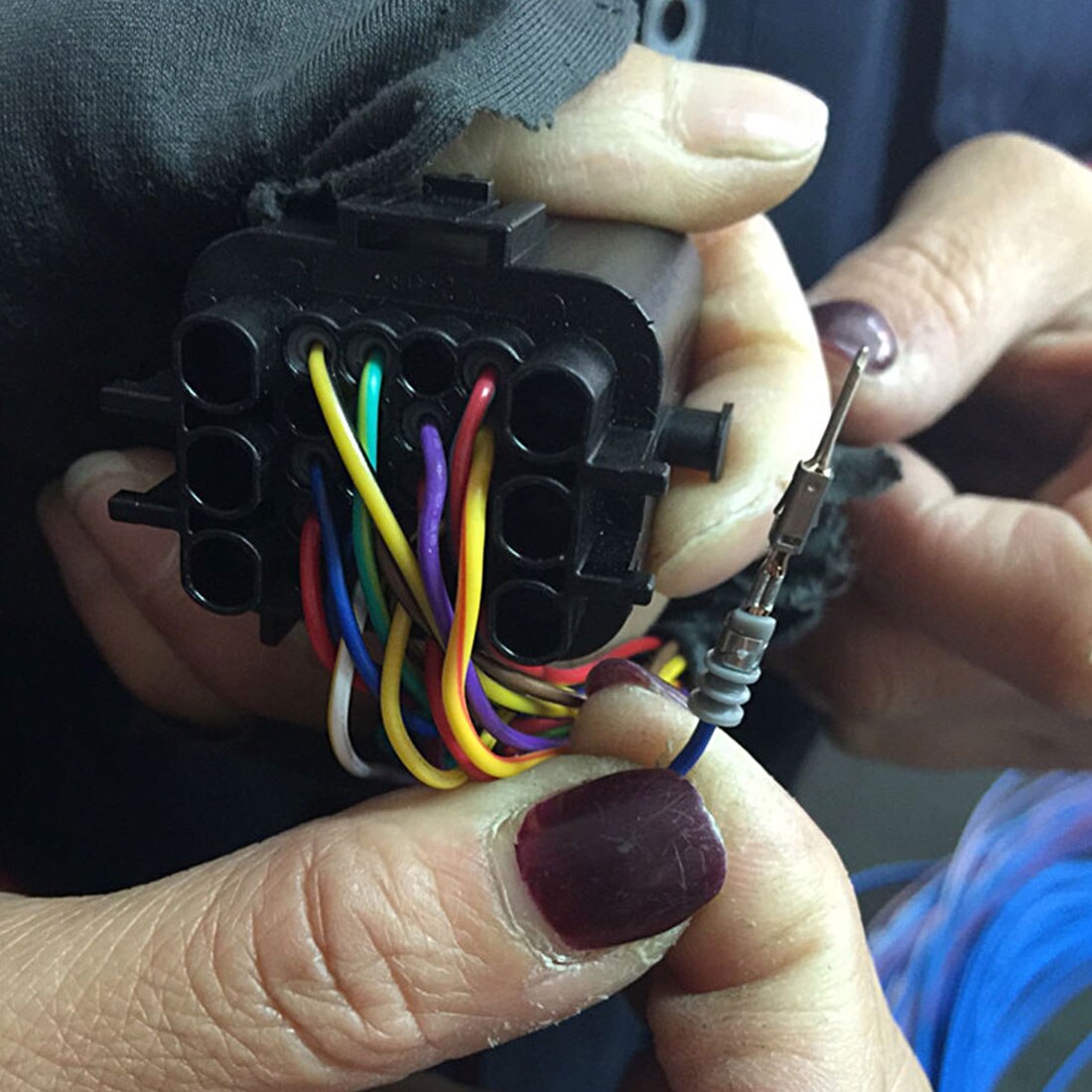 Wire Harness Connector Crimp Pin 11Pcs/Set Terminal Removal Tools Car Electrical Wiring Crimp Connector Pin Extractor Kit