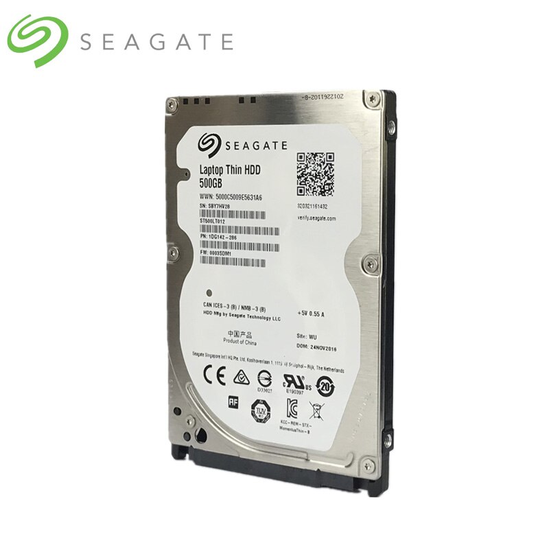 Seagate 500gb laptop hårddisk 500 gb 2.5 " intern hdd hd hårddisk sata iii 6gb/s 16m cache 7mm 5400 rpm för  ps4 notebook