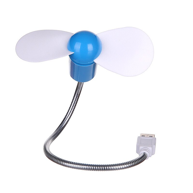 MINI Flexible USB Metal Fan Gadgets Cooling Fan For Office Desk Cool Adjustable Display Fan for PC Laptop Desktop Ventilador