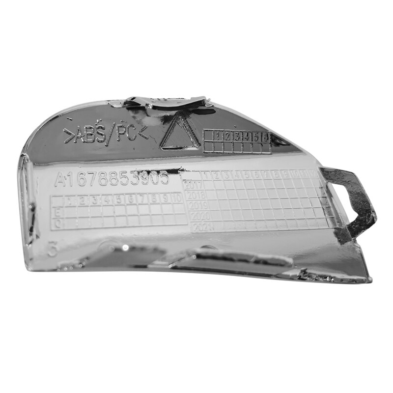 1678853905 Chrome Auto Achterbumper Trekhaak Cover Cap Towing Gat Deksel Trailer Trim Cap Voor Benz W167 Gle