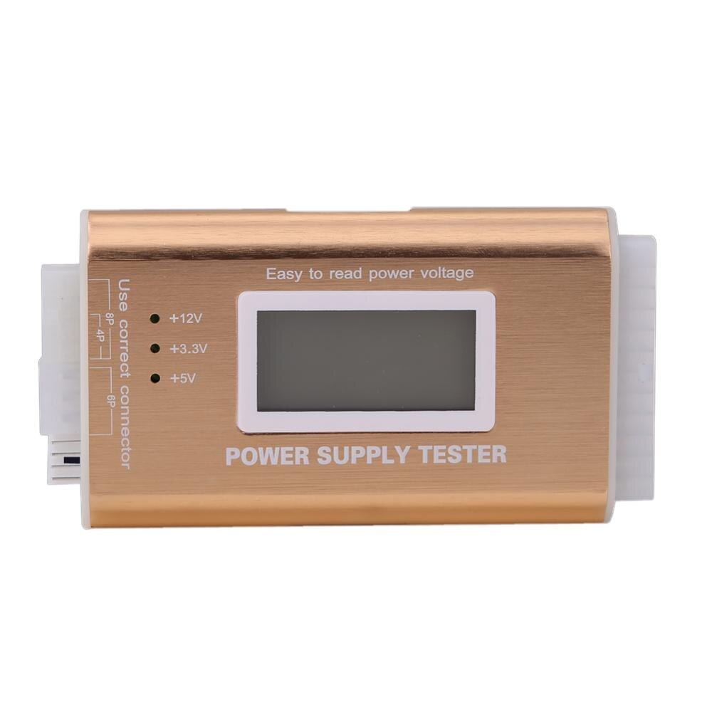 Digital LCD Display PC Power Supply Tester Checker ATX Measuring Tester Power Measuring Diagnostic Tester Tools: Type B