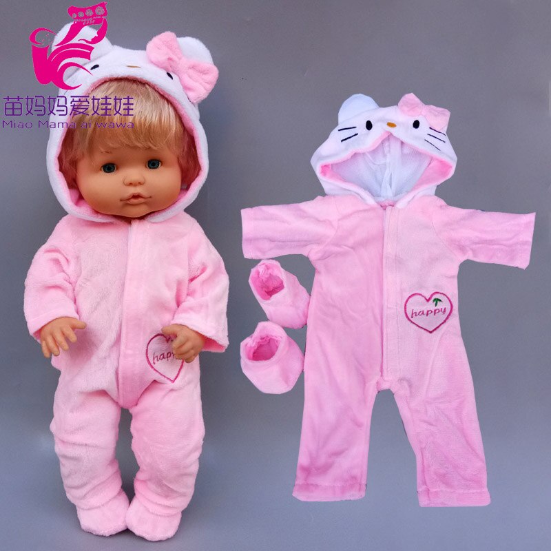 40cm baby doll clothes set for 16 inch Nenuco Ropa y su Hermanita doll clothes butterfly accessories: A4