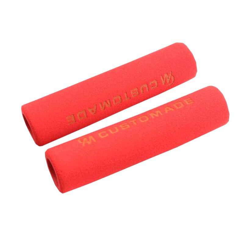 1 Pair BMX MTB Bike Mountain Bicycle Handle Handlebar Soft Sponge Bar End Grips Bisiklet Bike: Red
