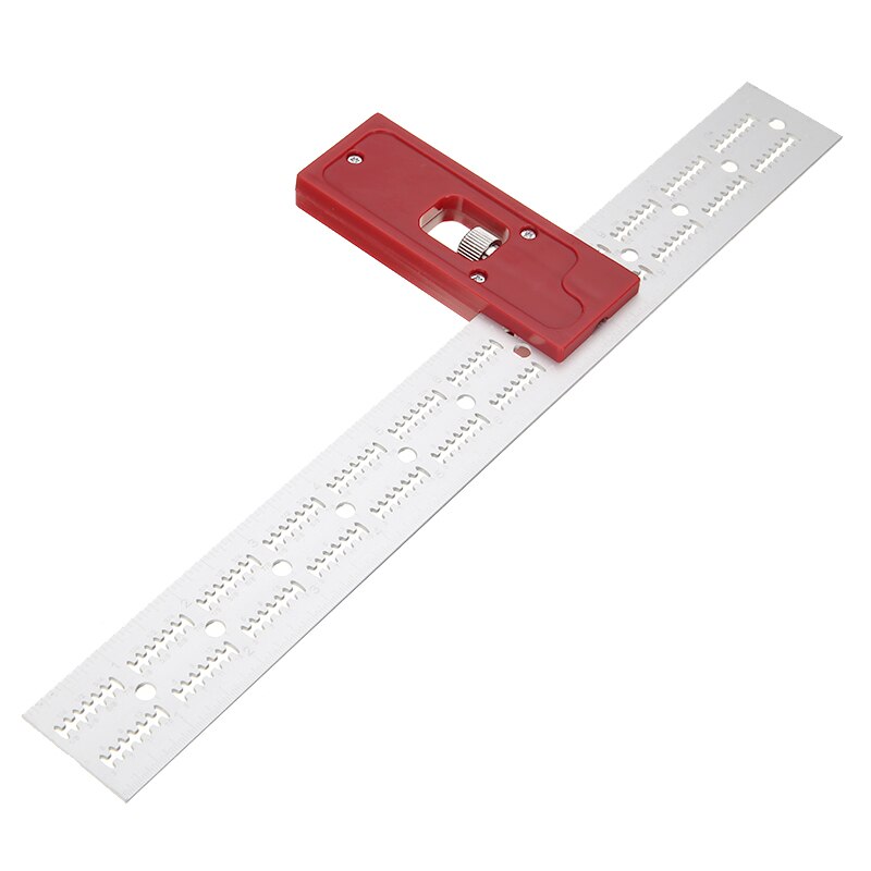 1pc Adjustable Sliding Woodworking Caliper Multifunction T-type Hole Ruler Scribing Marking Line Gauge Measuring Tool