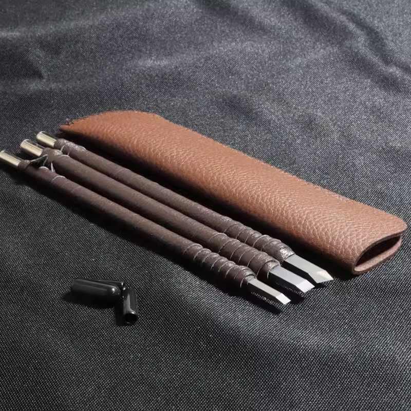 8/10Pcs Tungsten Steel Stone Carving Hand Tools Set Stone Carving Chisel Set Woodworking Carving Hand Tool Set