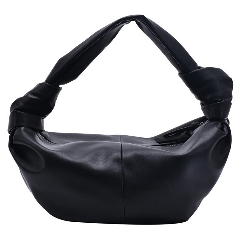 JIEROTYX Chic Alta Qualidade Senhoras De Couro Bolsas Casuais Sacos de Viagem de Moda Feminina Do Punk Bolsas Versáteis Totes 2020 Sac: black