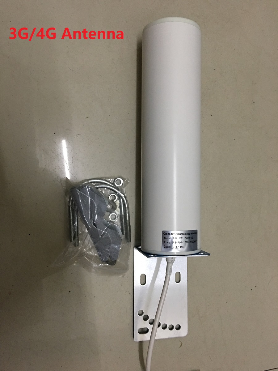 Antenne Mobile d'antenne 700 ~ 2600 mhz 8dbi 3g 4g Lte 2 * SMA/2 * CRC9/2 * TS9 connecteur mâle Booster antenne panneau Mimo + 2 mètres