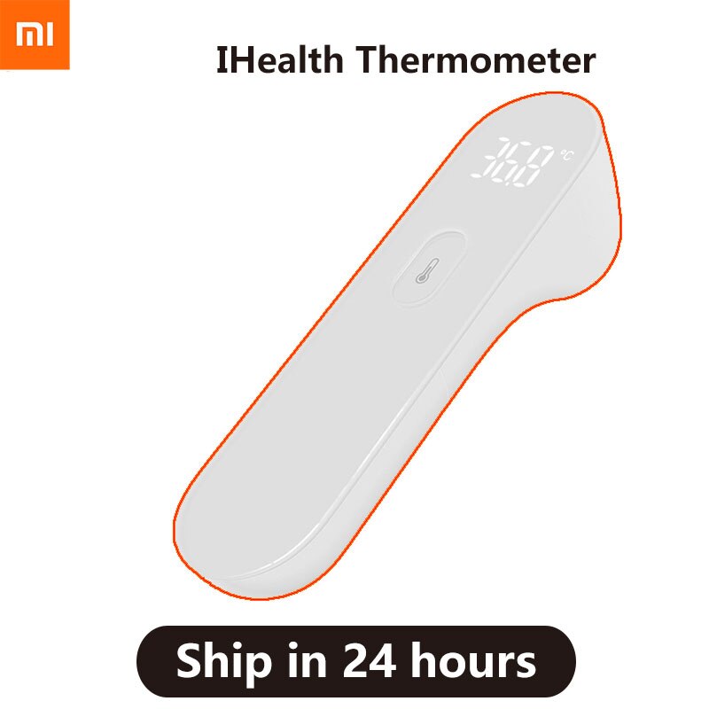 Xiaomi iHealth Thermometer Accurate Digital Fever Infrared Clinical LED Display Screen No Touch Measurement: Default Title