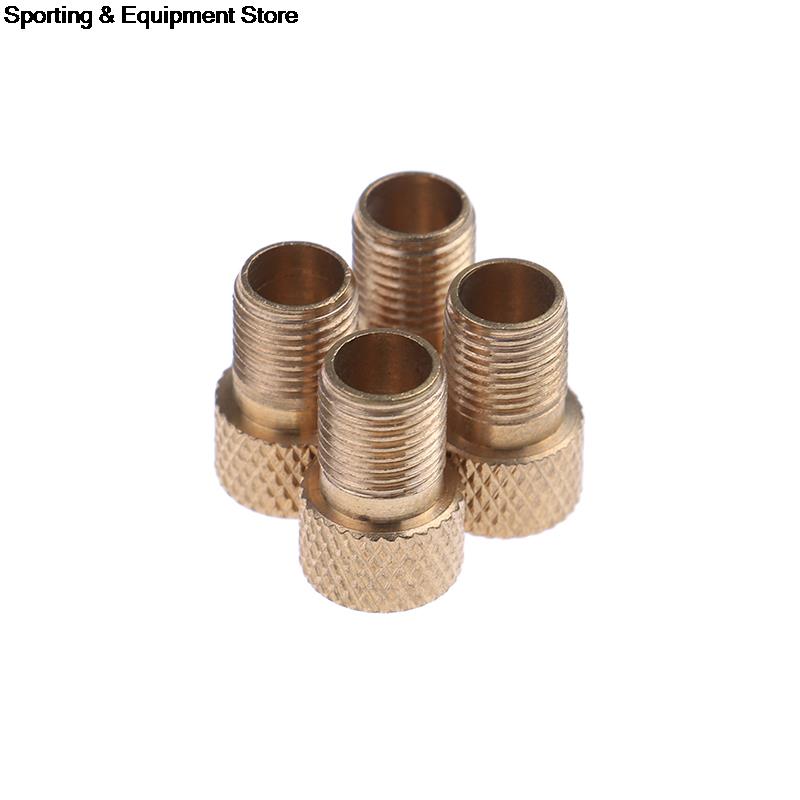 4 Pz/set Convertitore Della Bici Della Bicicletta di Valvola della gomma Adattatore Tubo della Pompa Strumento di Riciclaggio Della Bicicletta Accessori Commercio All'ingrosso