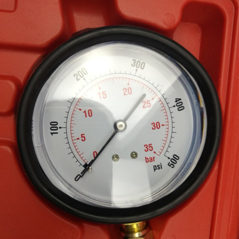 Automatic Wave Box Oil Pressure Meter Tester Gauge Test Kit Petrol Diesel Garage Automotive Hydraulic Oil Pressure Gauge